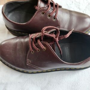 Dr. Martens Brown Leather Oxford Shoes